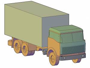 C3_32_Машина тентованный грузовик